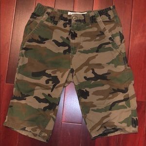 Camouflage Cargo Shorts